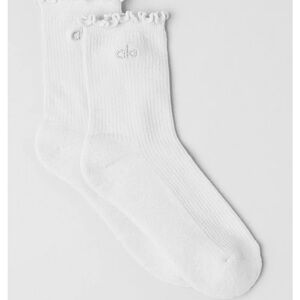 ALO Yoga Women's Lettuce Edge Sock